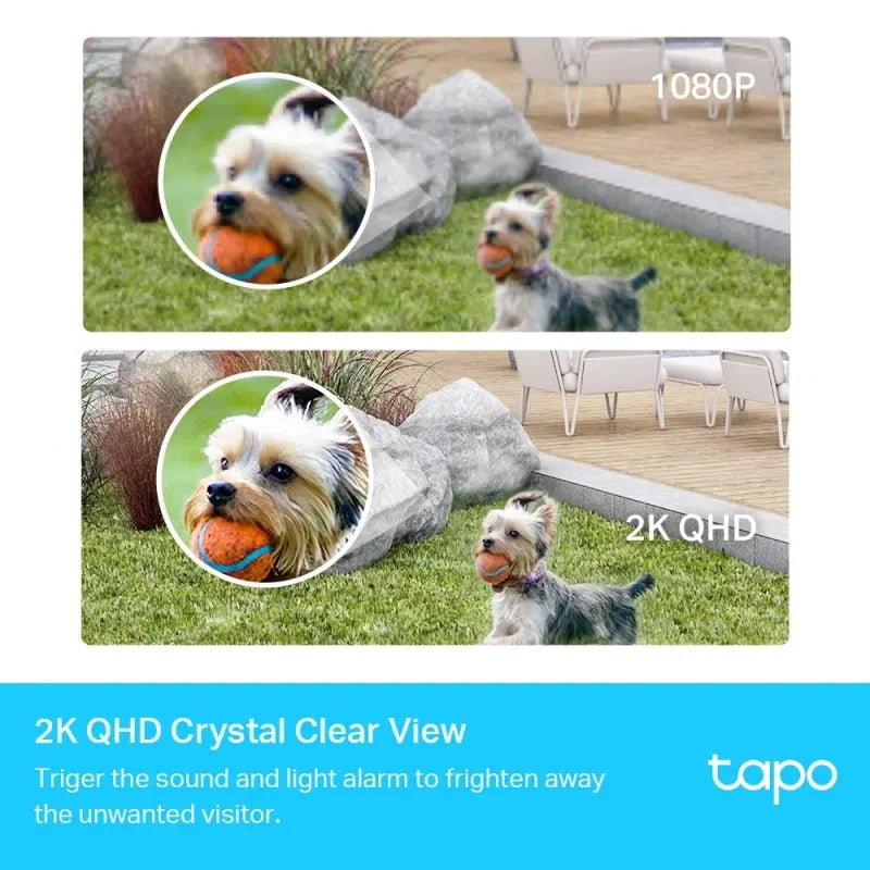 Tp-link tapo c420s2 battery powered smart surveillance camera system