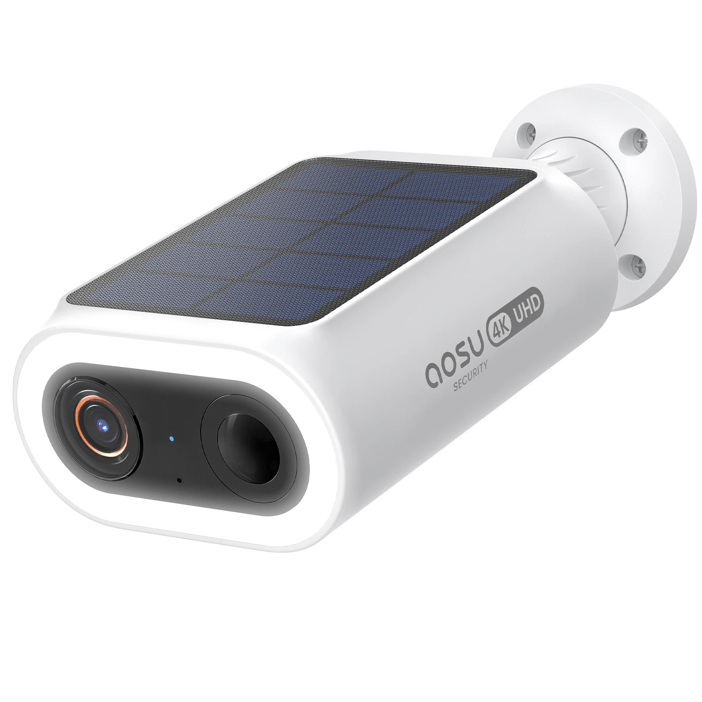 AOSU 4K UHD Solar Camera Wireless Outdoor 100% Wire-free Security Camera 5000mAh Battery 8MP Wifi Camera AI Detection CCTV Cam